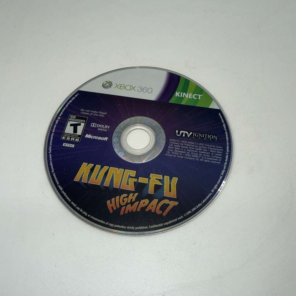 Kung Fu High Impact (Microsoft Xbox 360, 2011)